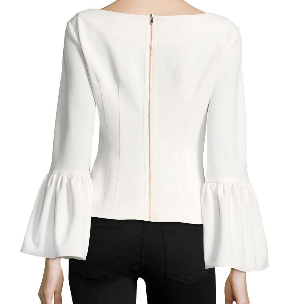 Tibi White Bell Sleeves Top
Size 0